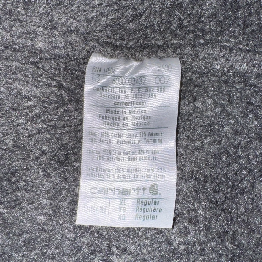 Carhartt Vest Relaxed Fit Washed Duck Sherpa-Lined Vest
"Black" Men's XL - Picture 4 of 5